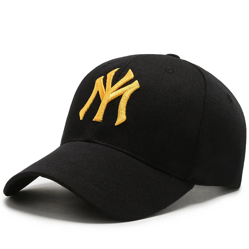 Berretto Da Baseball Unisex Ricamo Lettera Cappello Hip Hop Regolabile Esterno Protezione Solare Primavera Autunno