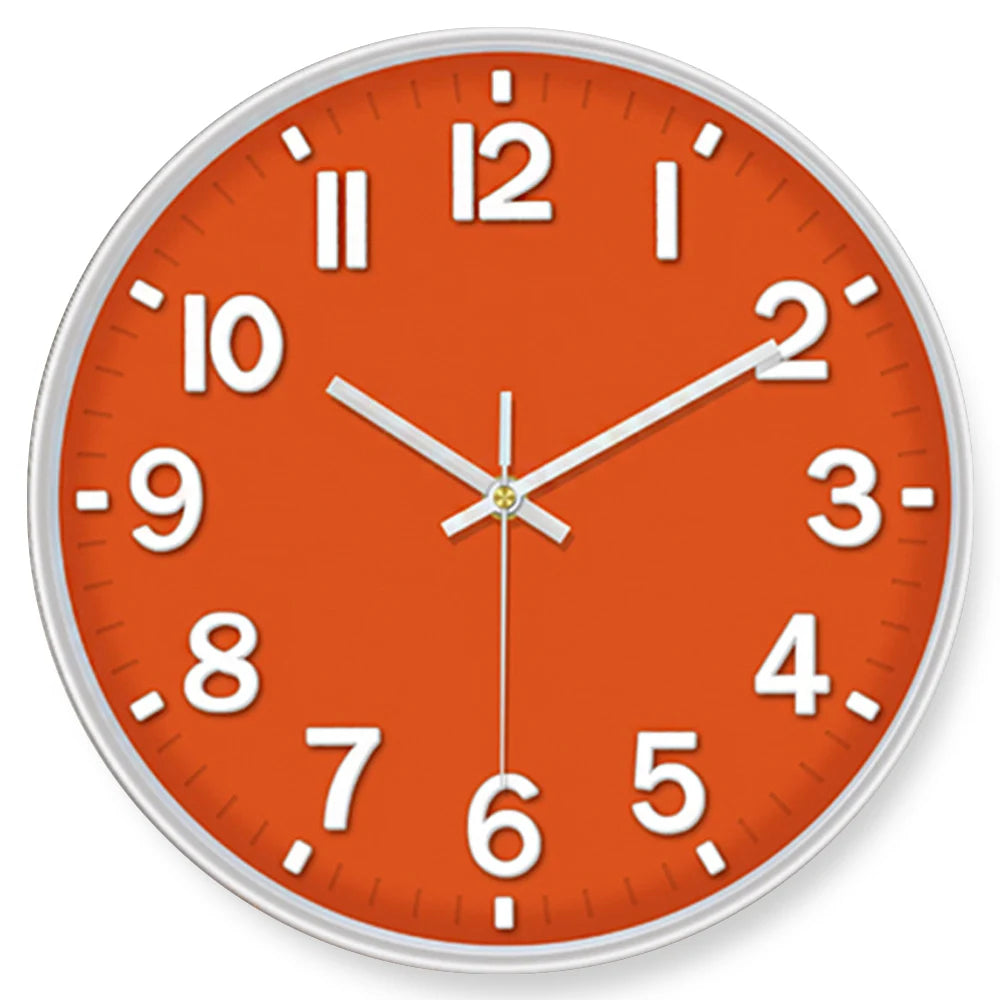 Orologio Da Parete Classico Quarzo 8 10 12 Pollici Orologio Analogico Silenzioso Design Cubico 3D Decorazioni Per Casa
