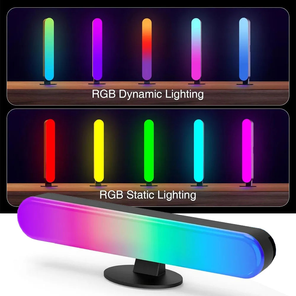 Barra Luminosa LED OpenRGB Per TV Con 16 Milioni Di Colori Controllo Remoto App Timer Modulare Da 1 A 3 Barre
