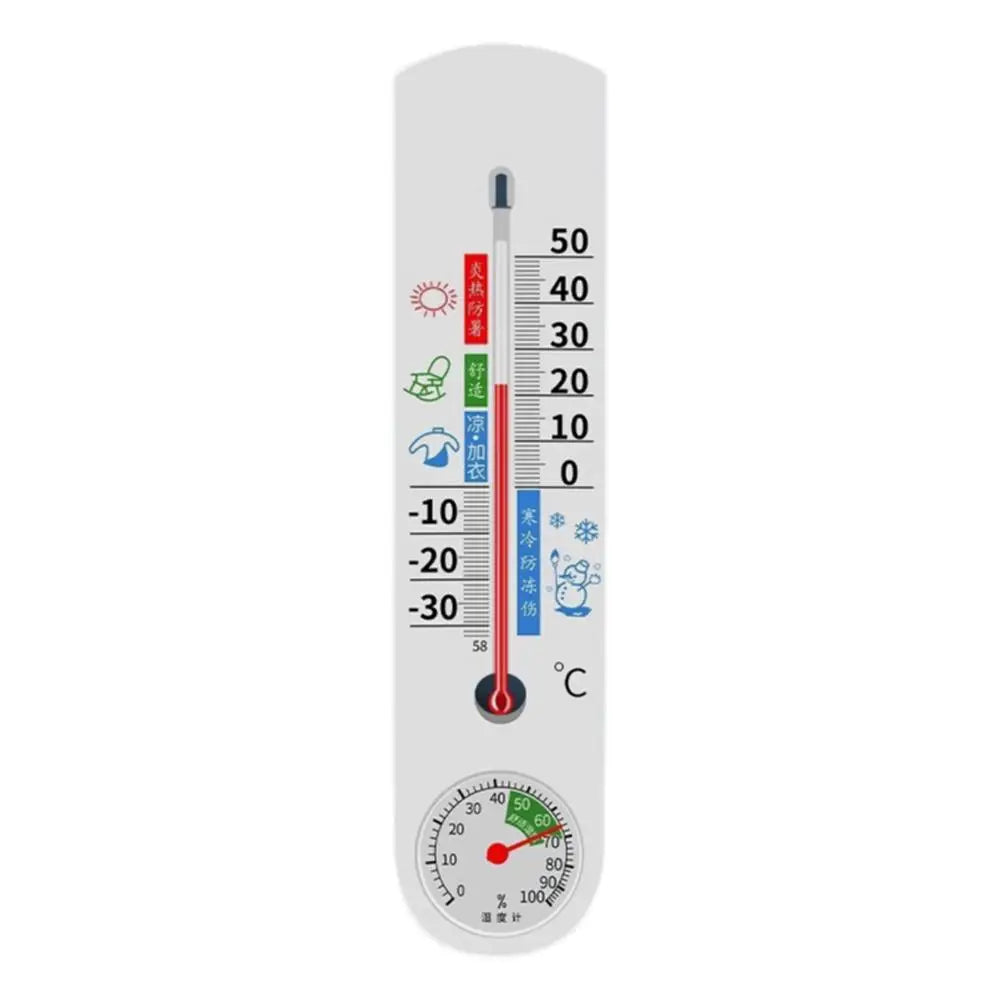 Mini Termometro Digitale LCD Igrometro Orologio Elettronico Misuratore Umidità e Temperatura