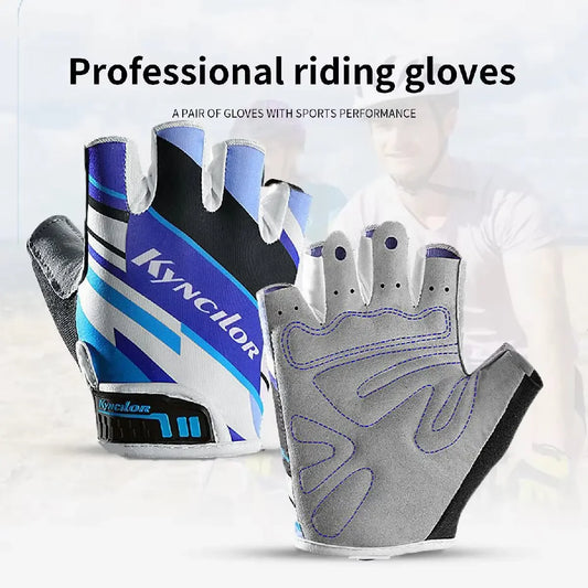 Guanti Da Ciclismo Estivi Mezze Dita Donna Traspiranti Per Assorbimento Urti MTB Accessori Da Ciclismo