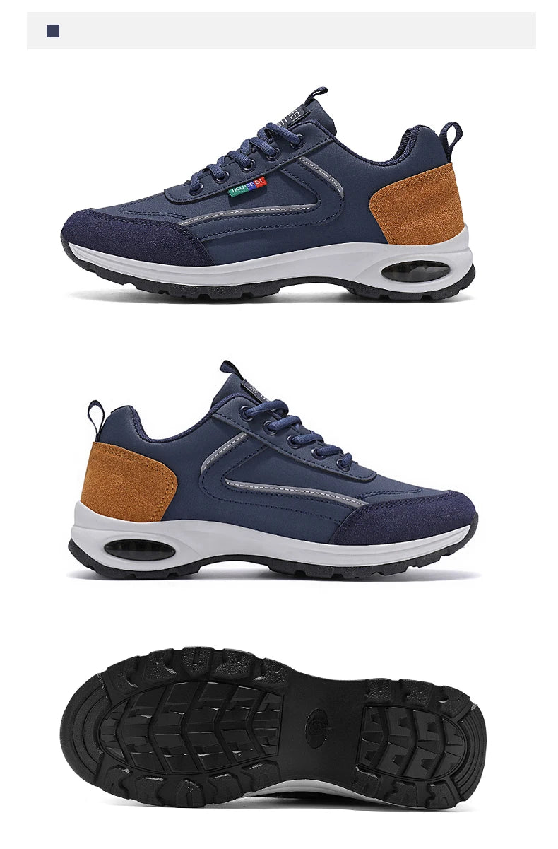 Scarpe Sportive Da Uomo Leggere Traspiranti Antiscivolo In Pelle Scamosciata Eleganti Da Indossare Giorno All Aperto
