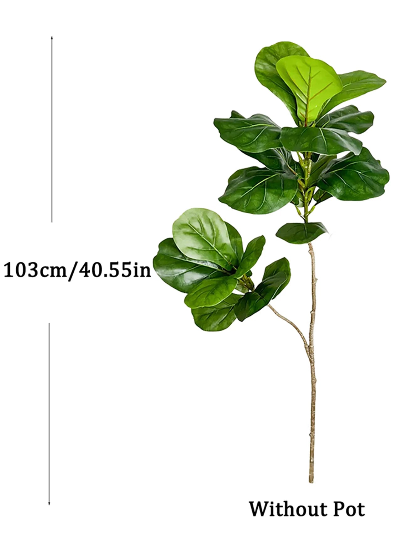 Kmitang Albero Artificiale Ficus Grande 70 135 Centimetri Realistica Interni Ed Esterni Decorazione Per Giardini Uffici