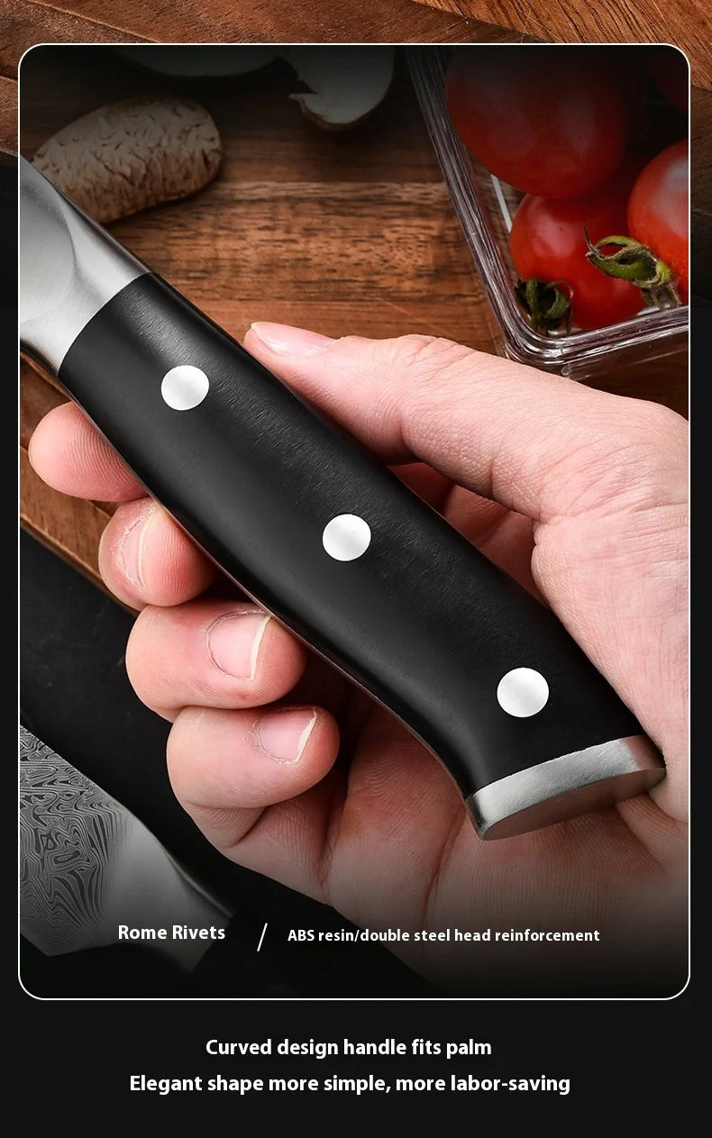 Set Di Coltelli Da Bistecca Seghettati In Acciaio Inox Con Manico In Abs Per Uso Domestico A Tavola 1 2 4 6 Pezzi