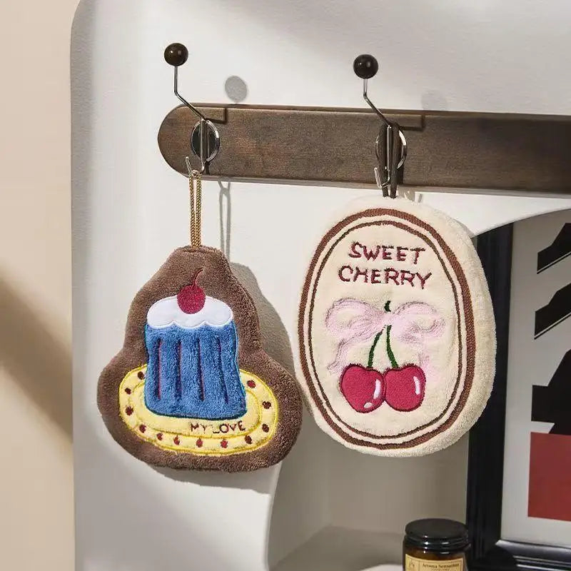 WHP Asciugamano Da Cucina Assorbente Da Bagno Panno Da Appendere Al Muro Per Pulizia In Poliestere