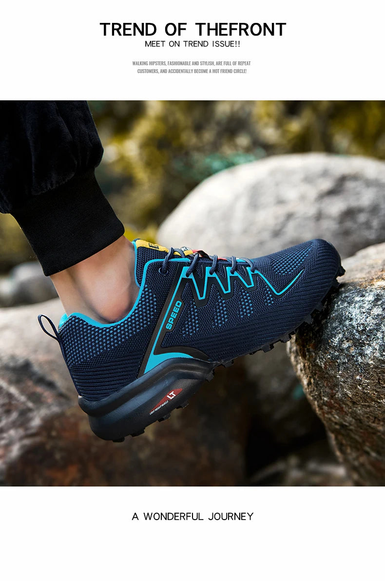 Scarpe Da Ciclismo MTB Traspiranti Uomo Scarpe Da Bicicletta Leggere Per Trekking All'Aperto E Equitazione