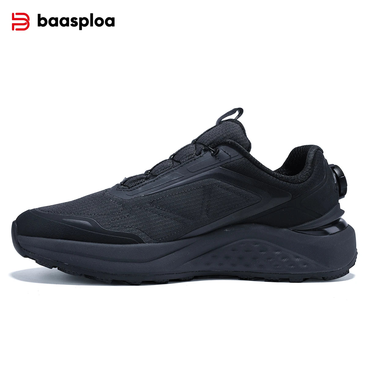 Baasploa Scarpe Da Trekking Uomo Traspiranti In Rete Antiscivolo Elevazione Comfort Outdoor