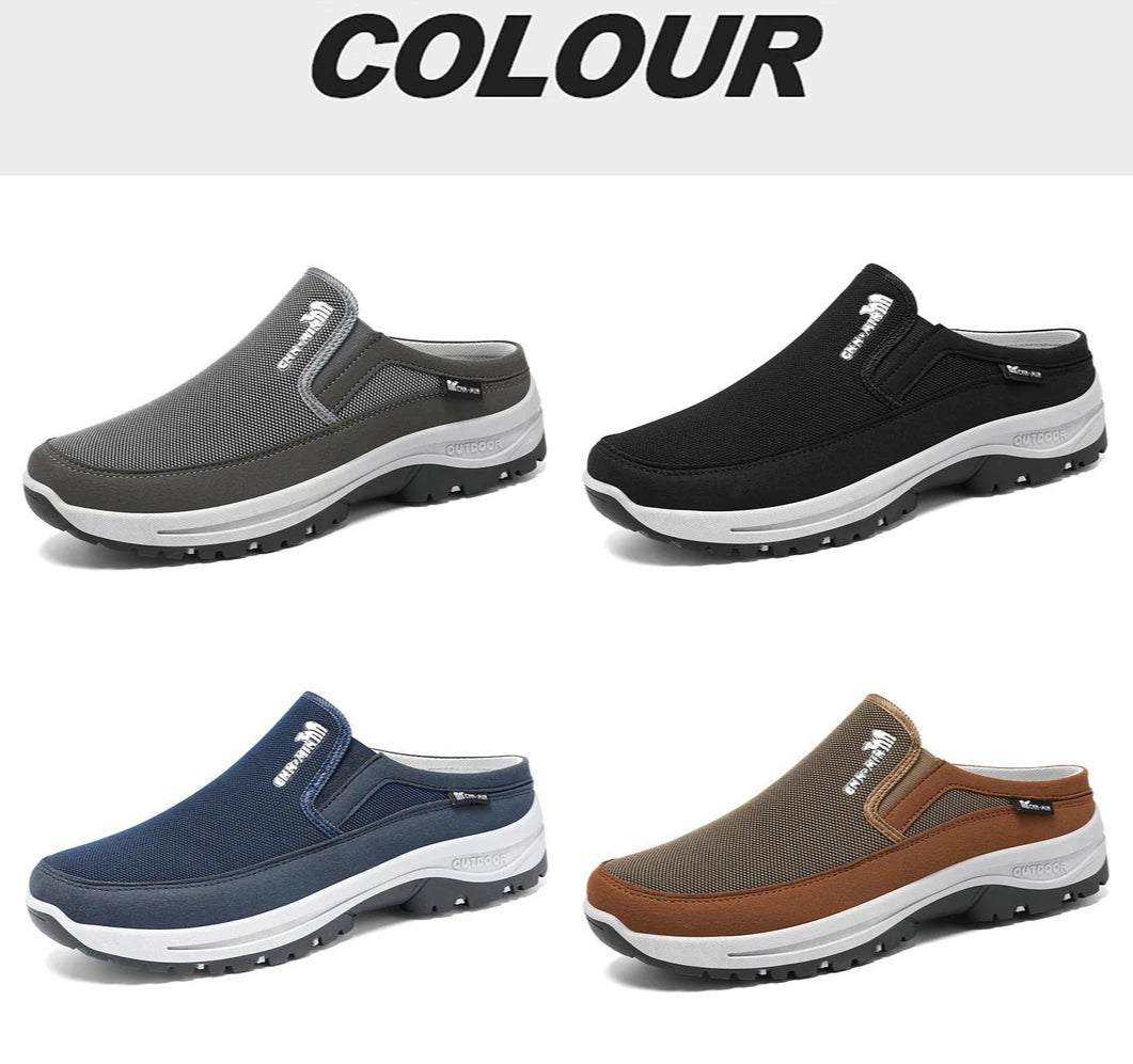 Scarpe Da Uomo Primavera 2026 Nuove Versatili Casual Mezzo Calzino Comode Traspiranti Anti Odore Taglie 39 47
