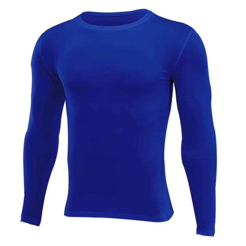 Maglia Termica Compressione Unisex Per Corsa Fitness Sportiva Maniche Lunghe Da Allenamento T Shirt Per Basket Calcio