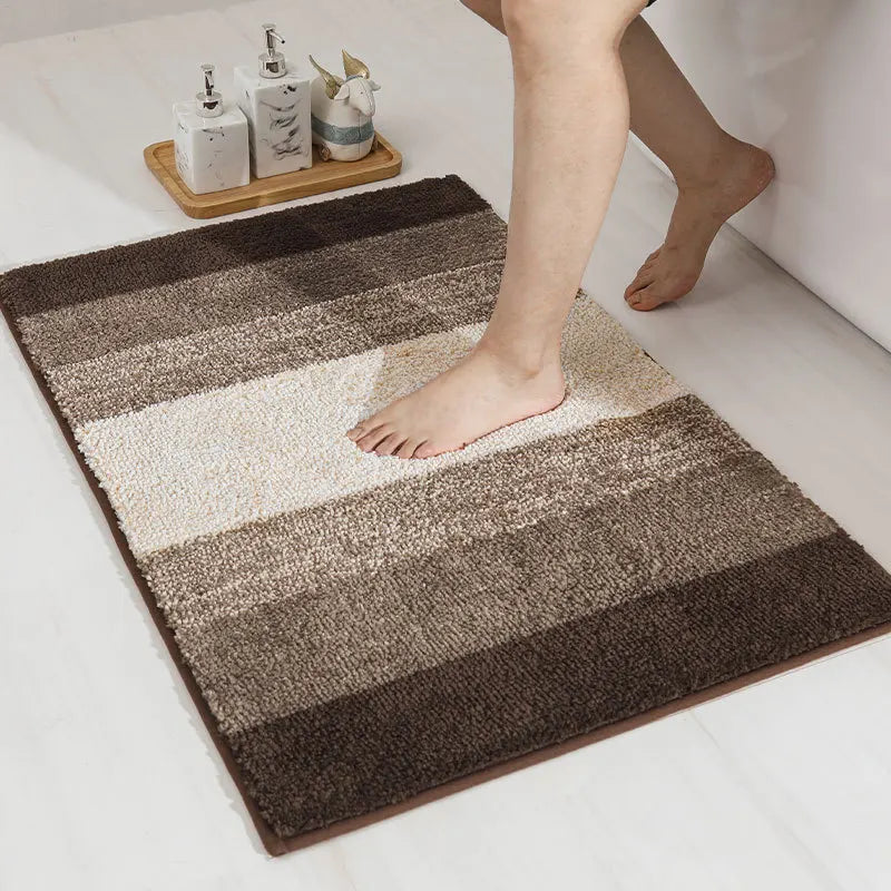 Tappetino Per Piedi In Finto Cashmere Antiscivolo Per Bagno Ingresso E Camera Da Letto Con Assorbimento D Acqua