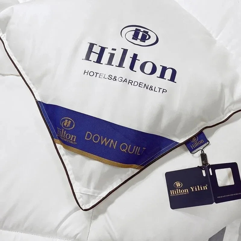 Hilton 5 Stelle Piumino Quattro Stagioni Letto Matrimoniale Caldo Trapunta Invernale