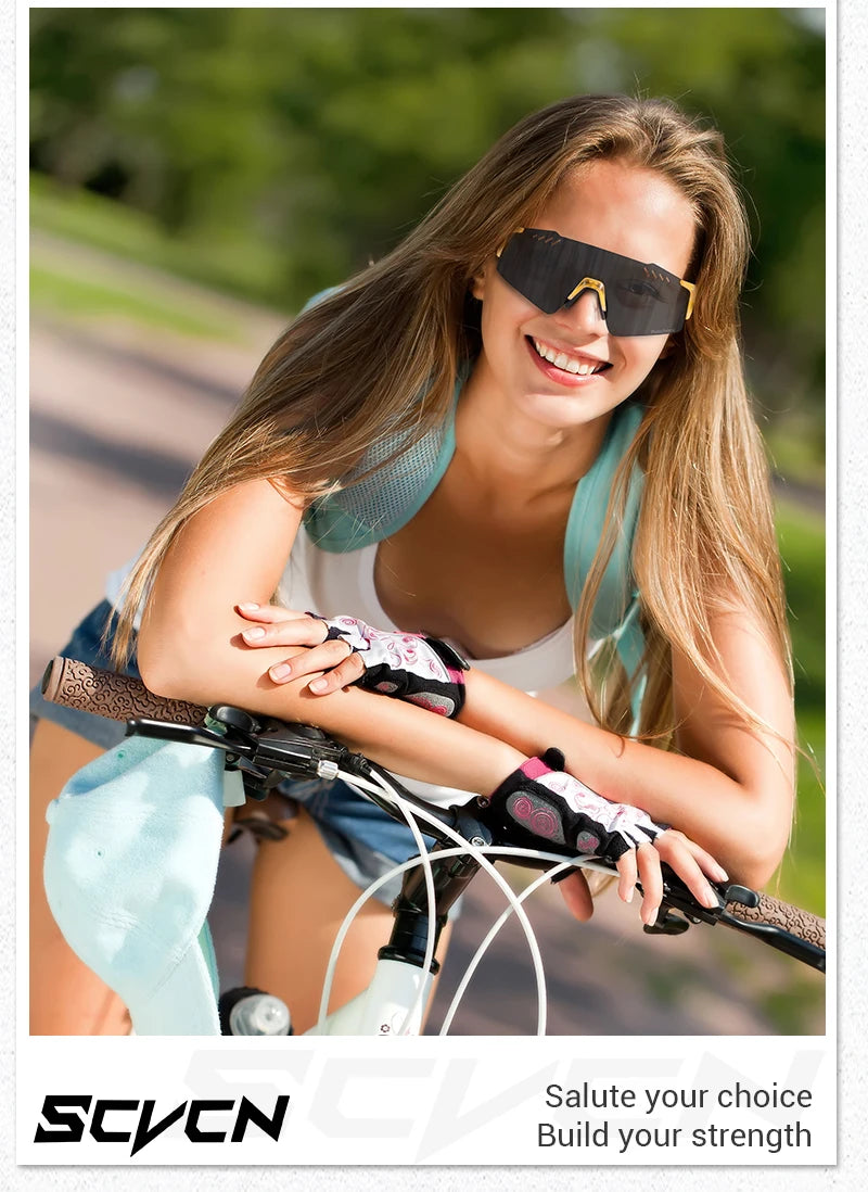 Occhiali Fotocromatici UV400 Per Ciclismo MTB Equitazione All Apertto Multisport Guida Golf Campeggio