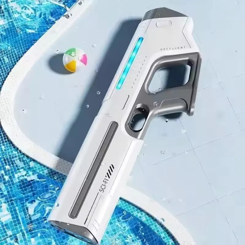 Pistola Ad Acqua Elettrica Per Bambini E Adulti Blaster Con Aspirazione Automatica Per Gioco Estivo All Aperto