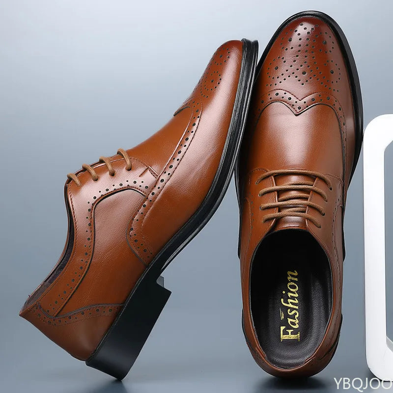 Scarpe Eleganti Da Uomo Di Grandi Dimensioni Alla Moda Da Ufficio A Punta Comode Per Tutti I Giorni Da Cerimonia