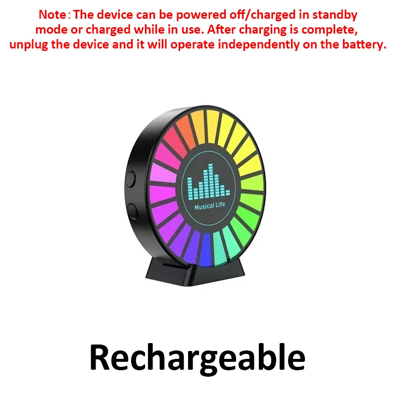 Lampada Interni Auto RGB con Diffusore di Aroma e Aromaterapia Musica Ritmo Sincronizzazione Illuminazione Ambientale