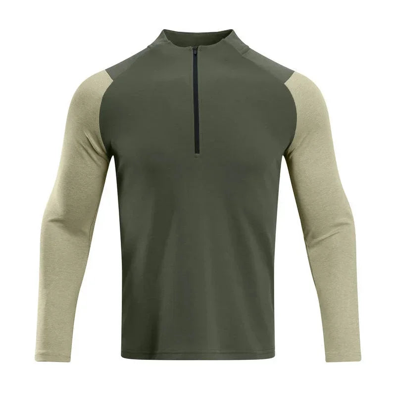 T-shirt sportiva da corsa a compressione da uomo Felpa sportiva attillata a maniche lunghe da allenamento da jogging Abbigliamento esterno Top fitness F4S2