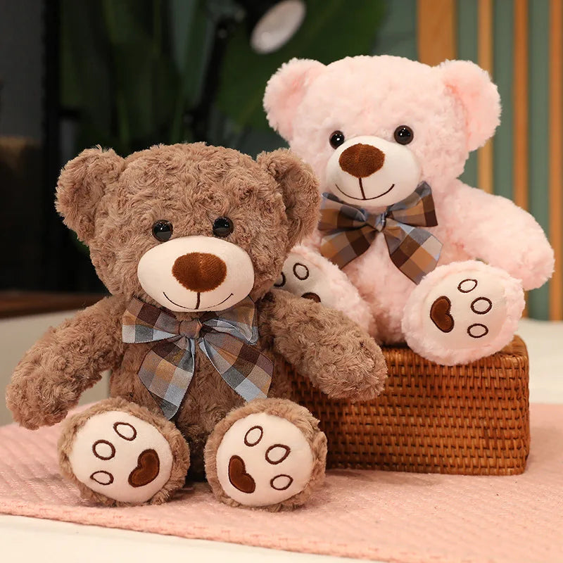 Orso Peluche Con Papillon Kawaii 35 50 60 Cm Cuscino Morbido Per Bambini Ragazze Regalo Perfetto Per Bimbi E Ragazze