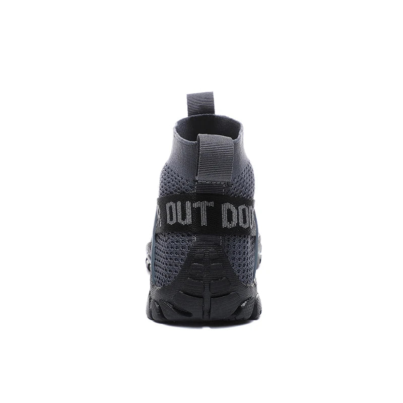 Scarpe Da Acqua Alte Uomo Ad Asciugatura Rapida Traspiranti In Mesh Antiscivolo Per Trekking E Arrampicata Slip On