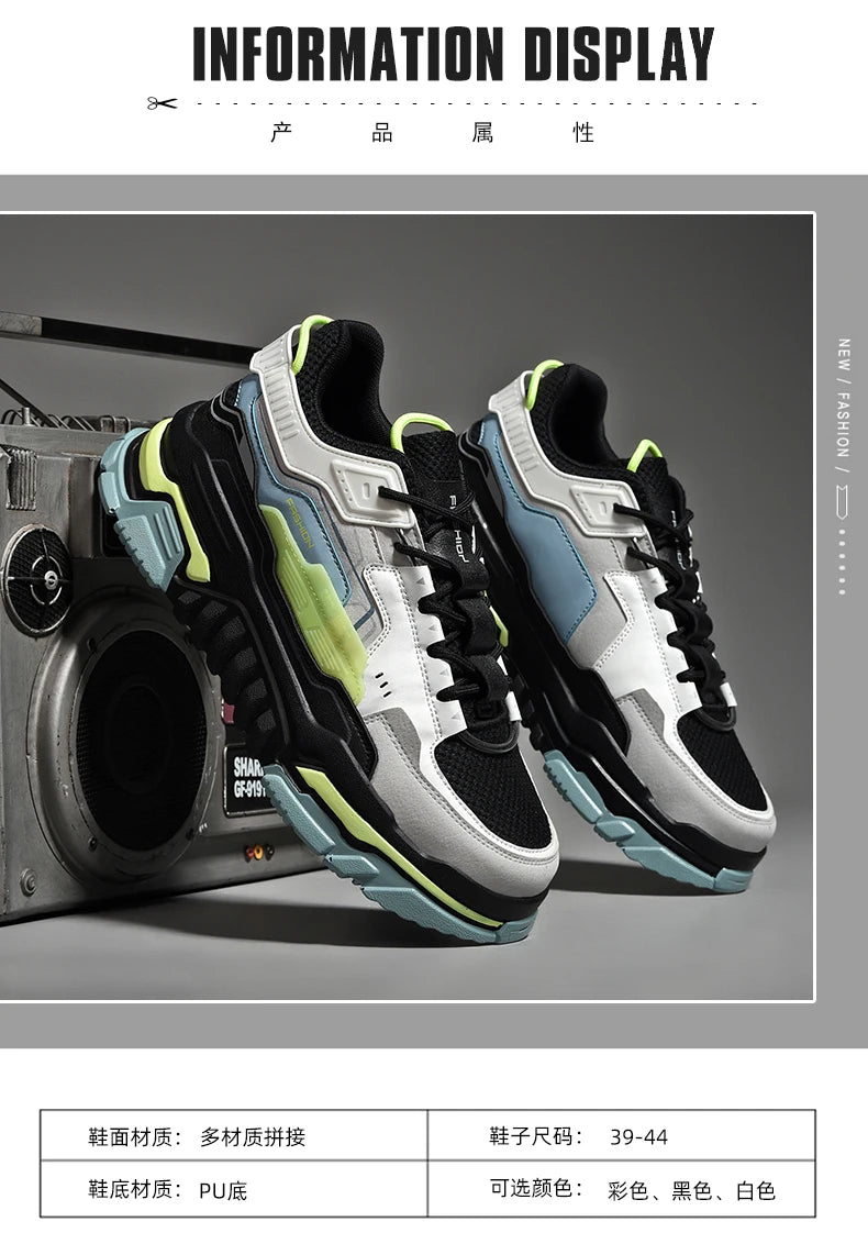 Scarpe Da Uomo Sneakers Tenis Di Lusso Traspiranti Scarpe Casual Da Corsa Moda Trainer Race