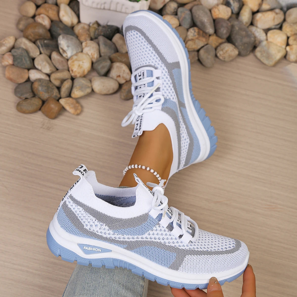 Scarpe Da Donna Estate 2026 Sneaker Casual Nuovo Stile Bicolore Scarpe Da Lavoro Versatili E Alla Moda