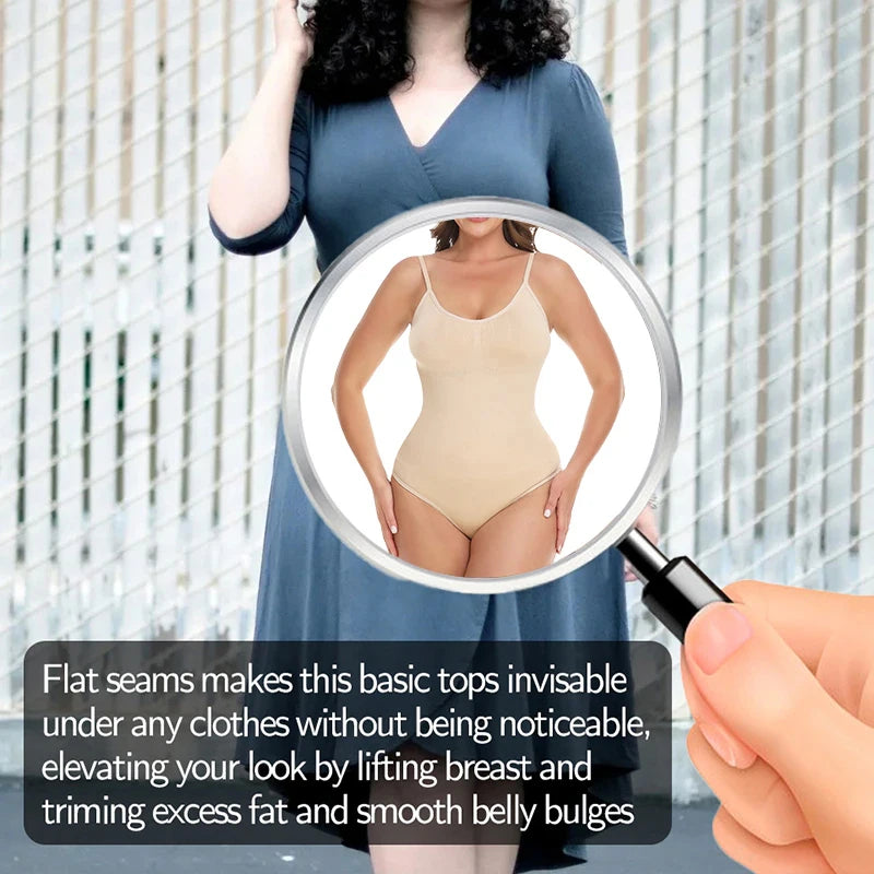Faja Full Body Shaper Donna Morbido Modellante Perizoma Corpo Scolpisce La Silhouette Dimagrante Del Seno