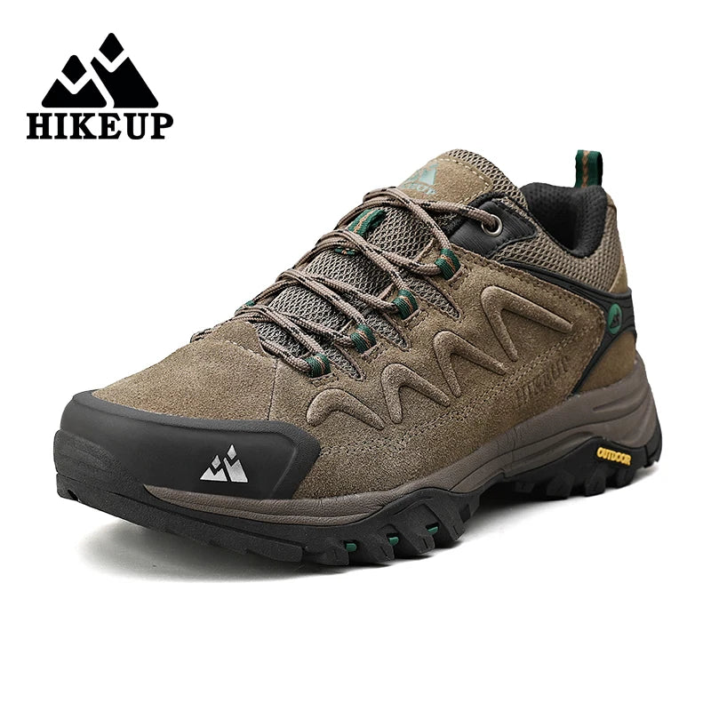 Hikeup Scarpe Da Uomo In Pelle Impermeabili Da Lavoro Invernali Antiscivolo Lusso Moda Stivali Da Uomo