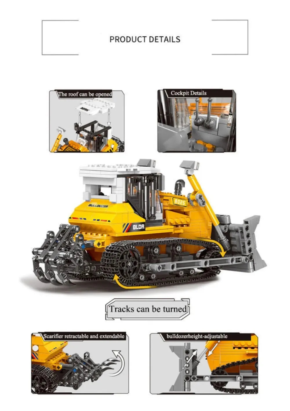 Set Costruzioni Multi Veicoli Caricabatteria Gru Camion Fai Da Te Blocchi Ingegneria Giocattolo Per Bambini