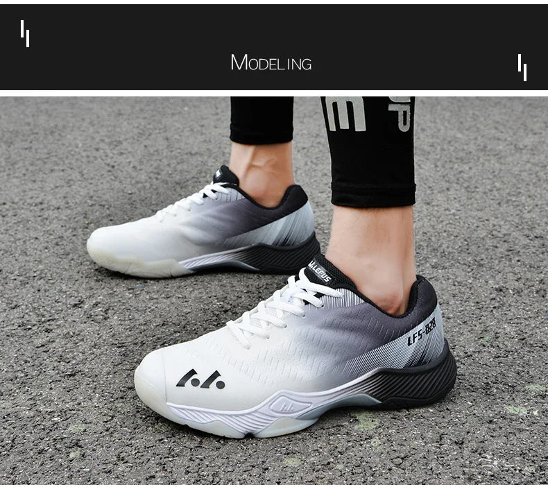 Scarpe Da Badminton Uomo Resistenti Traspiranti Esterno Interni Grandi Dimensioni Pallavolo Professionali Originali Ragazzi