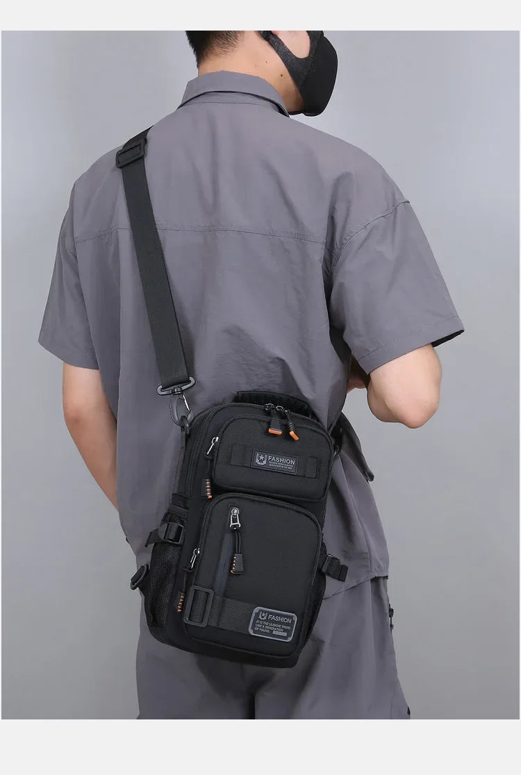 Borsa A Tracolla Uomo Multifunzionale Oxford Alta Qualità Leggera Per Viaggi E Escursioni All Aperto