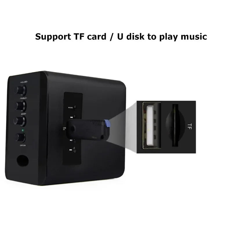Nuovo Altoparlante Universale Per PC 3D Full Range Bar Stereo Bass Cannon Per Musica Computer Laptop Telefono TV USB