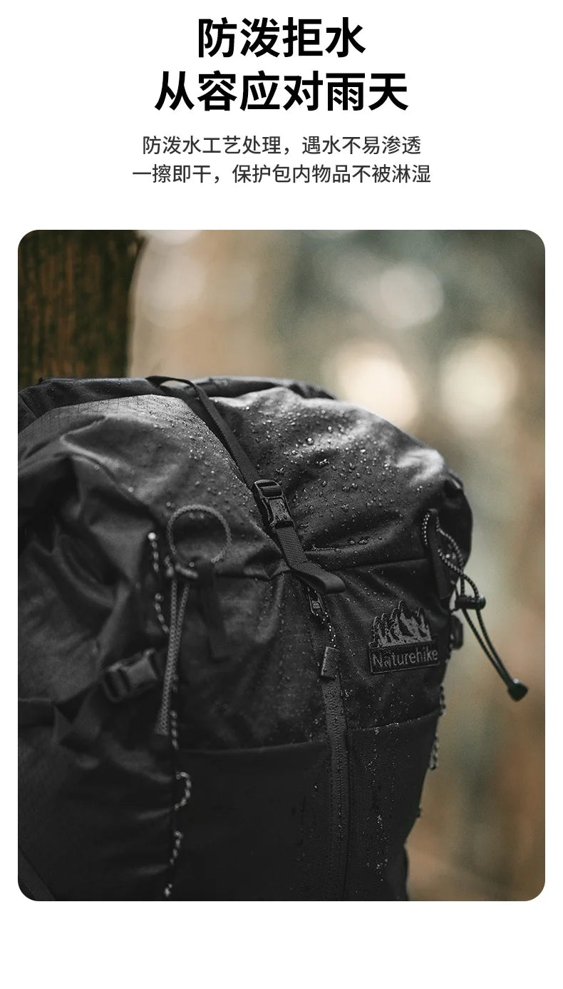 Zaino Naturehike Helio 30L Plus 5L Nuovo 2024 Per Trekking Alpinismo All Aperto Grande Capacità Campeggio Viaggio