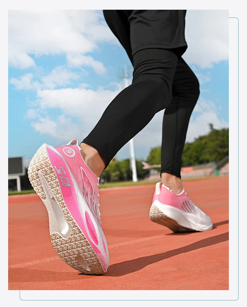 Scarpe Da Corsa Sportive Unisex Traspiranti Comfort Outdoor Nero Taglia 10 Per Uomo E Donna