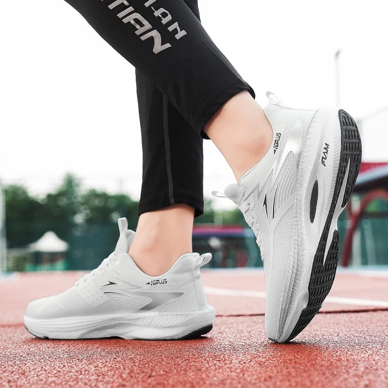 Scarpe Sportive Unisex Con Piastra In Carbonio Ammortizzanti Per Camminata Corsa Maratona Atletica Uomo Donna