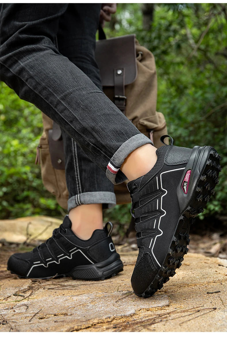Scarpe Da Trekking Impermeabili Per Uomo Antiscivolo Da Caccia E Allenamento All Aperto Scarpe Da Passeggio Tattiche