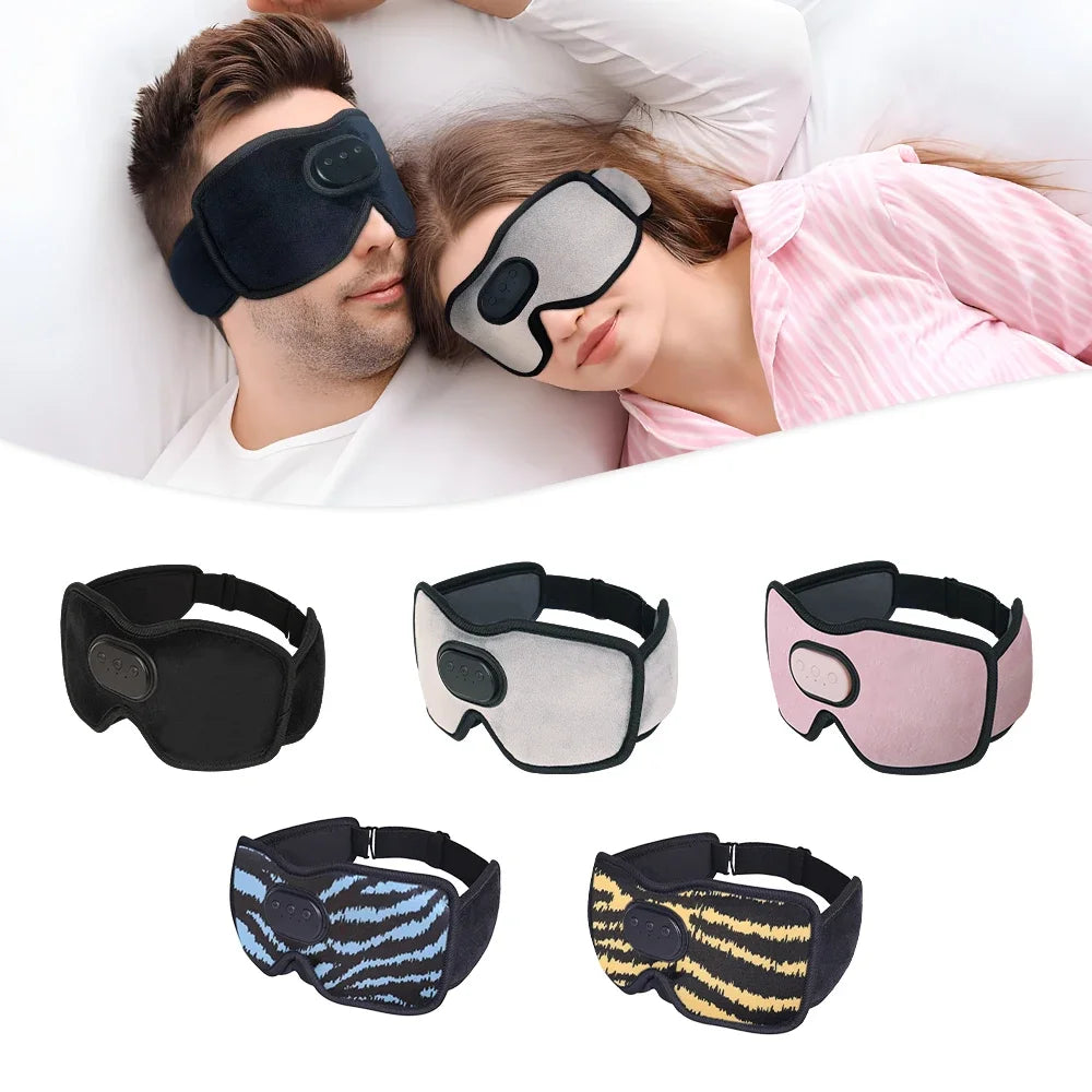 Cuffie Per Il Sonno Con Maschera Occhi Bluetooth Premium Cancellazione Attiva Del Rumore E Assistente Vocale Integrato