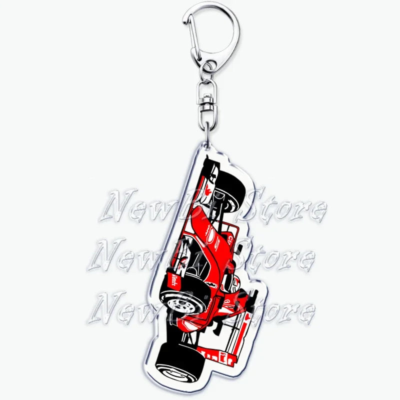 Portachiavi Con Ciondolo Per Auto Da Corsa Popolare Super Cool Per Accessori Borsa Gioielli Regali Fan Amici