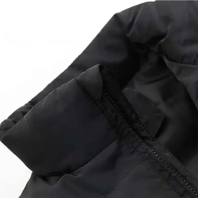 Gilet Senza Maniche Da Uomo Casual Classico Con Colletto Mandarino Mantiene Caldo Con Cerniera Per Abbigliamento Sportivo