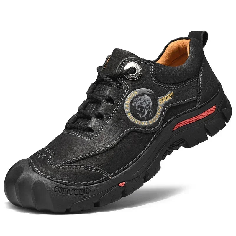 Scarpe Da Trekking Da Campeggio In Vera Pelle Uomo Scarpe Da Ginnastica Sportive Da Uomo Per Tempo Libero