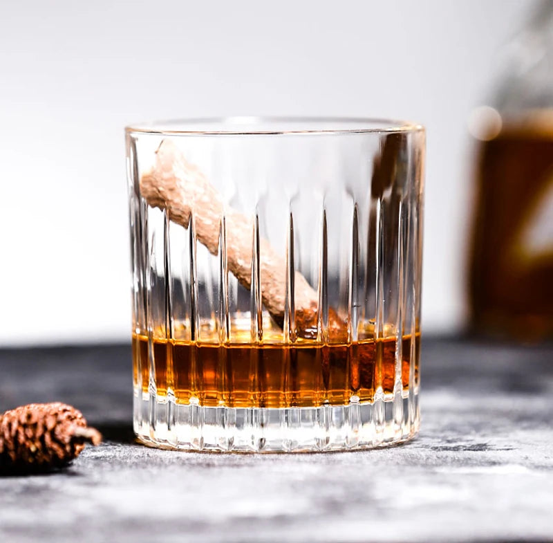 Bicchieri Da Whisky Ecologici E Durevoli Cocktailgeek Forma Rotonda In Vetro Trasparente Per Appassionati Di Whisky