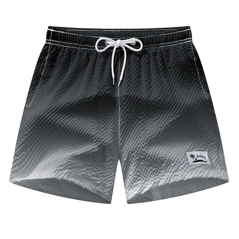 Pantaloncini Da Spiaggia Da Uomo Con Asciugatura Rapida Fodera In Rete Tasche Shorts HooThreads Costume Da Bagno