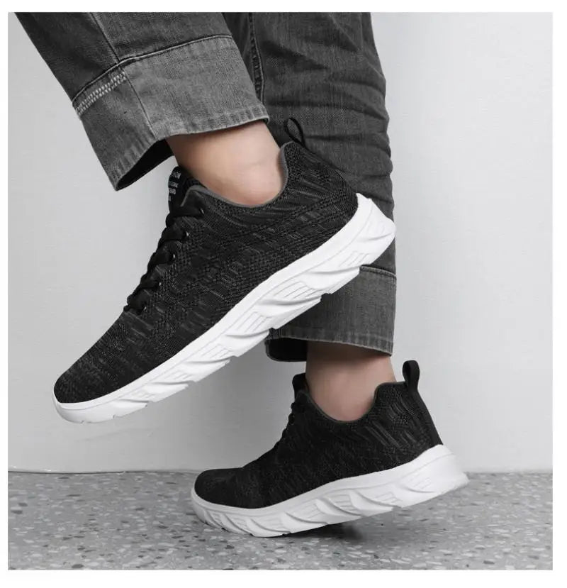 Sneakers Uomo Primavera Autunno Scarpe Da Passeggio Traspiranti Per Esterni Suola Morbida Grandi Dimensioni