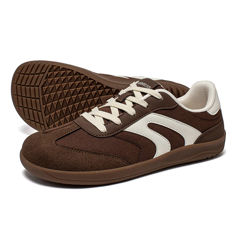Hobibear Scarpe Da Ginnastica A Punta Larga Barefoot Unisex Zero Drop Minimalista Da Passeggio Con Lacci Antiscivolo