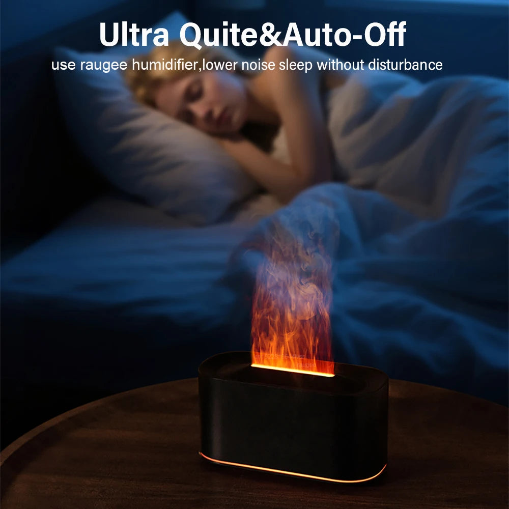 Umidificatore Per Aromi Diffusore Di Oli Essenziali Con Luce Notturna A Led Per Letto Mini Diffusore Di Fragranze