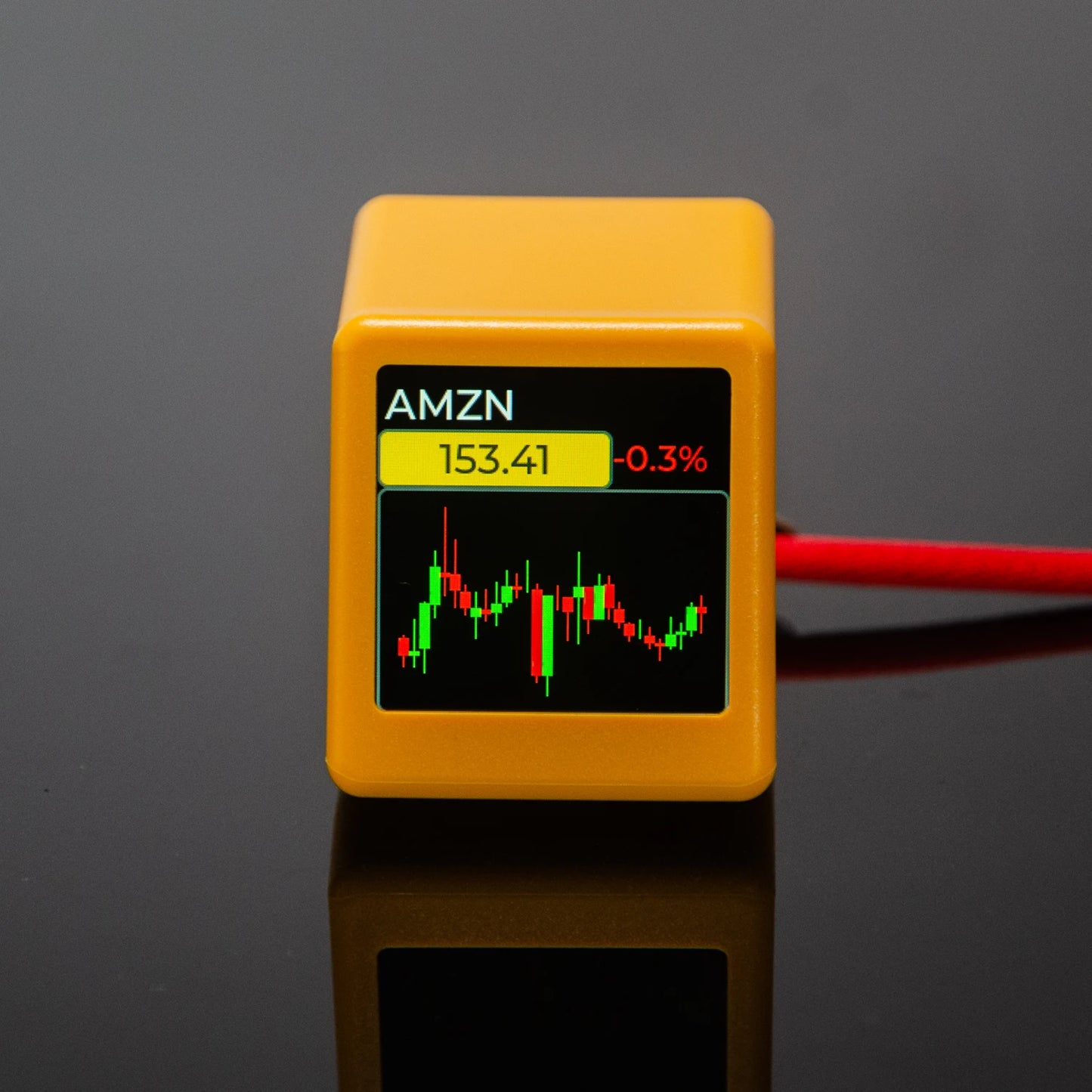 GeekMagic Pro Tracker di Prezzi per Bitcoin Criptovalute Azioni Futuri e Valute con Display Ora e Meteo