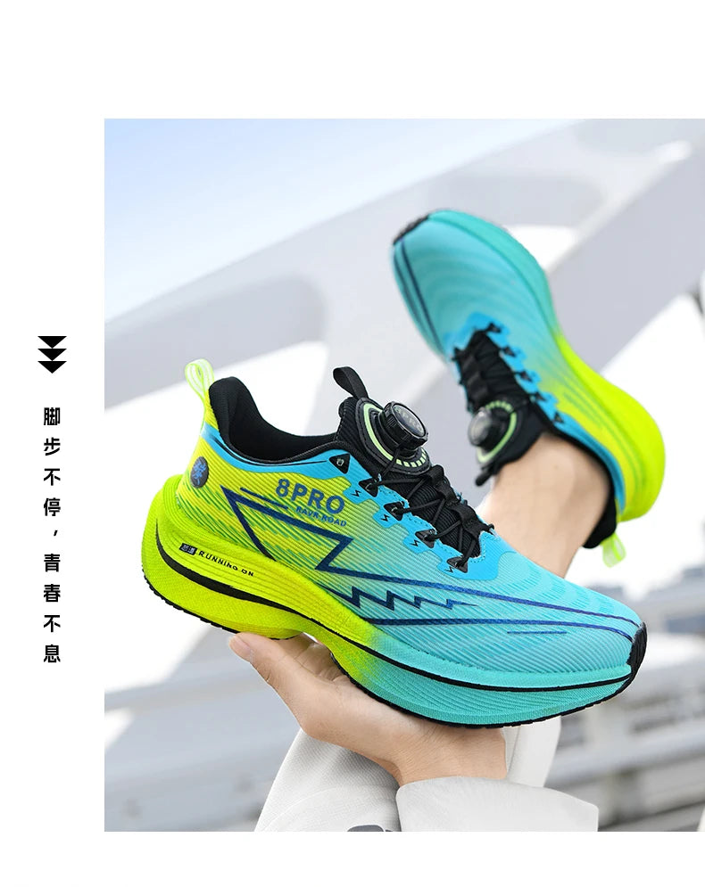 Scarpe Da Corsa Professionali Con Piastra In Carbonio Per Maratona Traspiranti Leggere Sneakers Comode Per Uomo E Donna