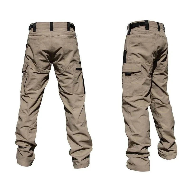 Pantaloni Tattici Da Uomo Impermeabili Cargo Pantaloni Da Combattimento Resistente All Usura Esterni Cotone Poliestere