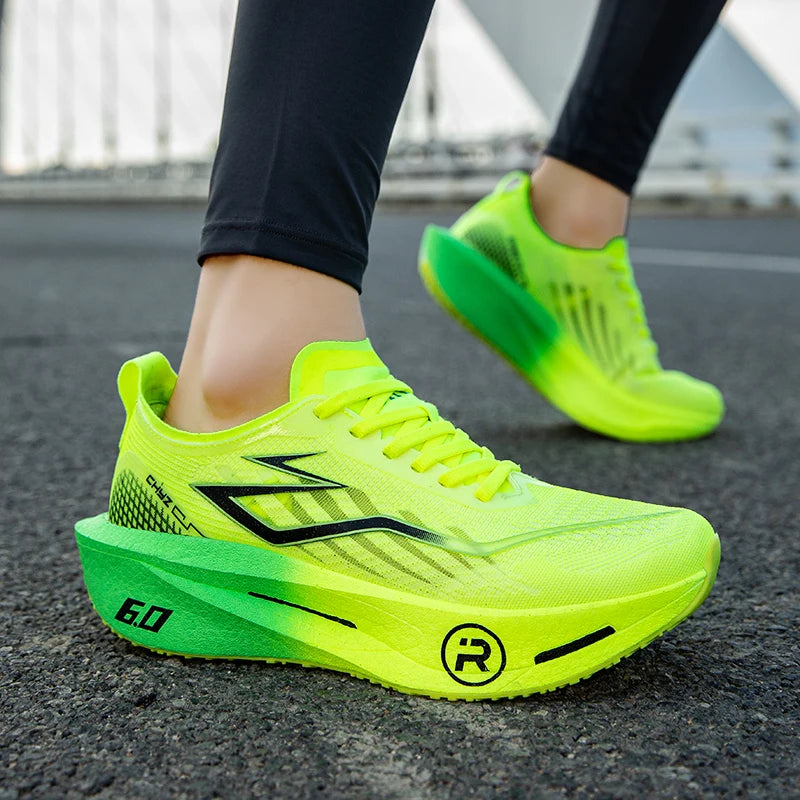 Scarpe Da Corsa Con Piastra In Carbonio Per Maratona Ammortizzanti Da Allenamento Uomo E Donna