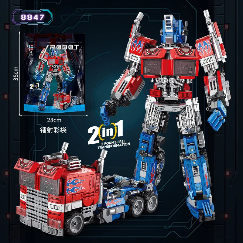 Autobots Decepticons Trasformazione Robot Mattoni Per Bambini Educativo Giocattolo Regalo Compatibile Con Lego Età 14