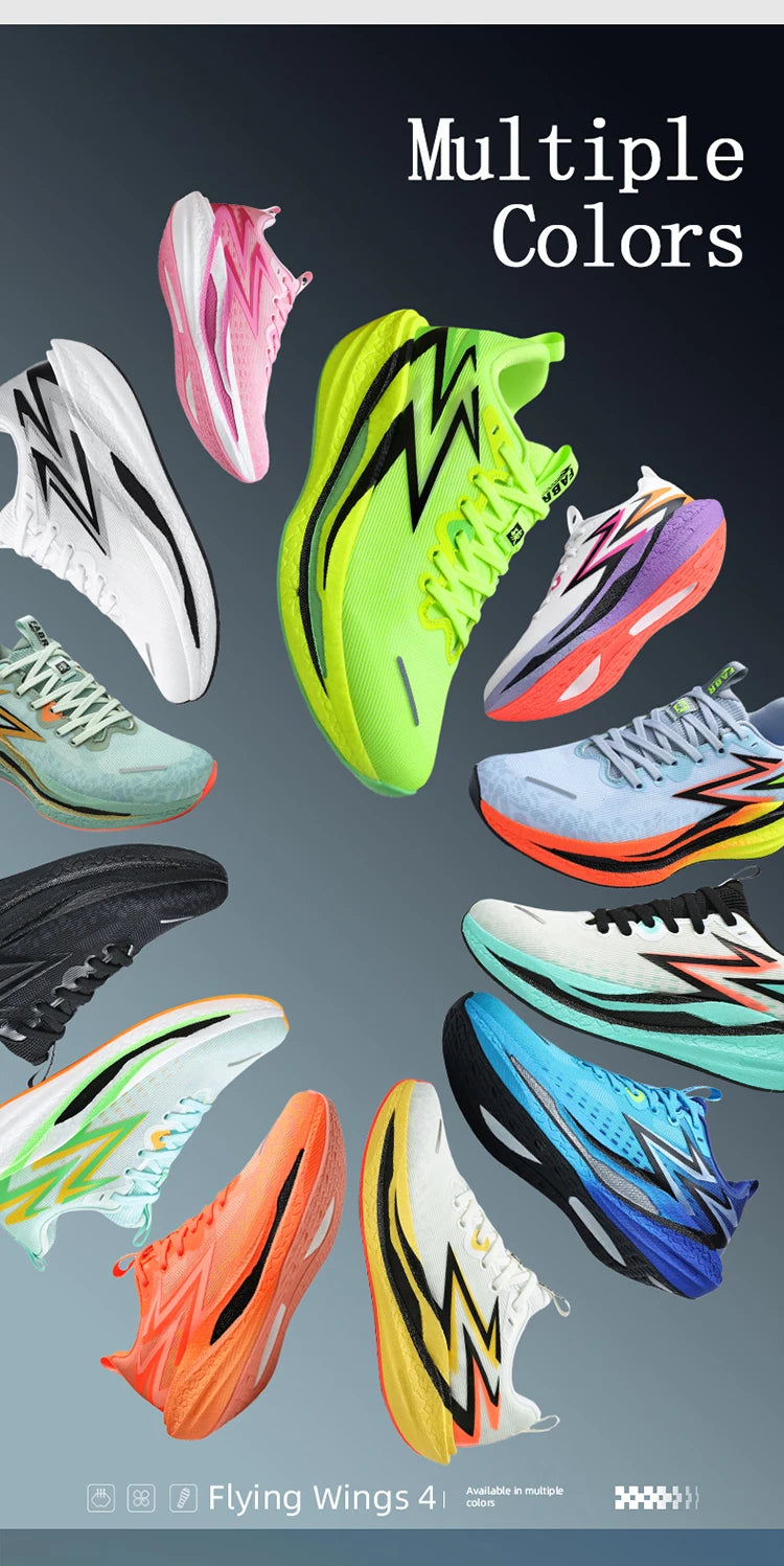 Scarpe Da Corsa Marathon Uomo Con Piastra In Carbonio Leggere E Traspiranti Sneakers Atletiche Per Donna Comode