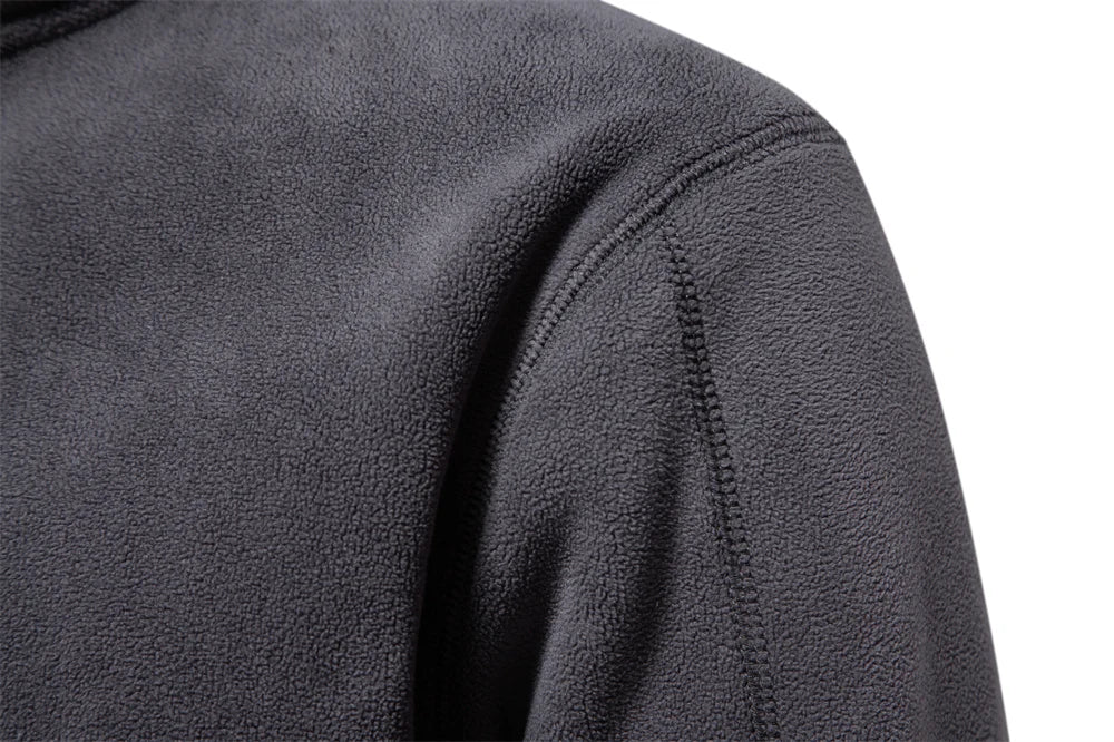 Giacca In Pile AIOPESON Per Uomo Caldo Premium Con Cerniera E Collo Rovesciato Soft Shell